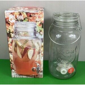 Del Sol Cold Beverage Dispenser 3.17 Quarts Open Box